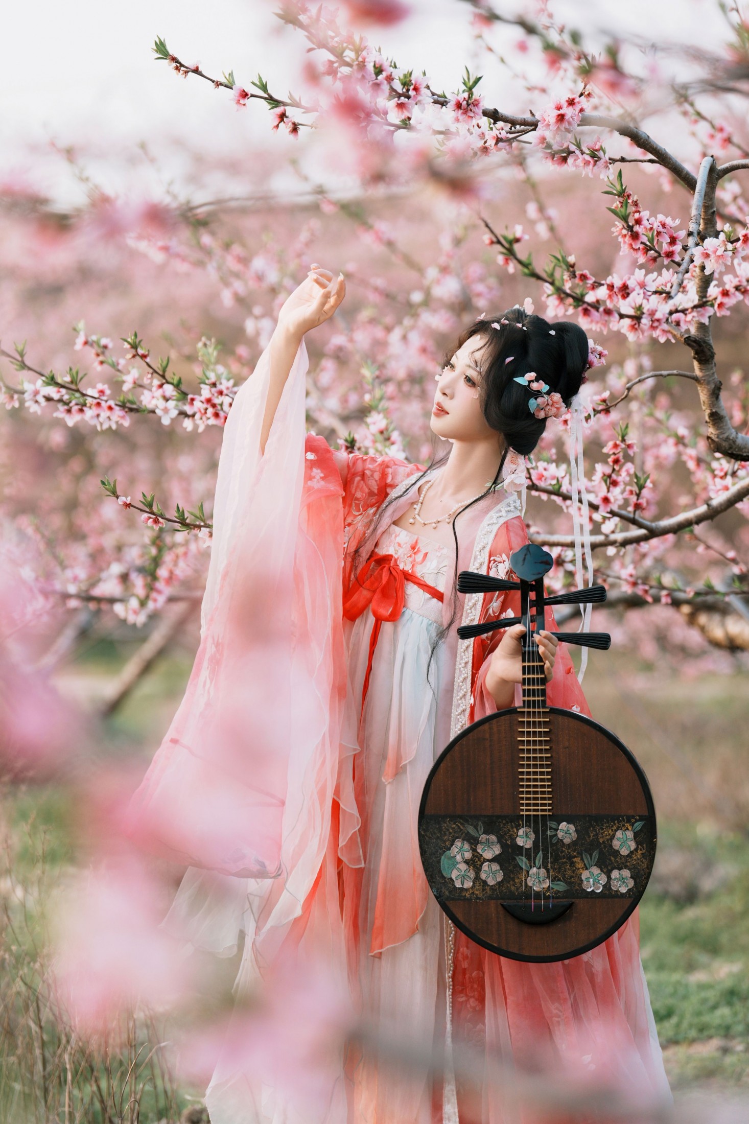 夏煦 – 《古风桃花人像》[19P] 插图3