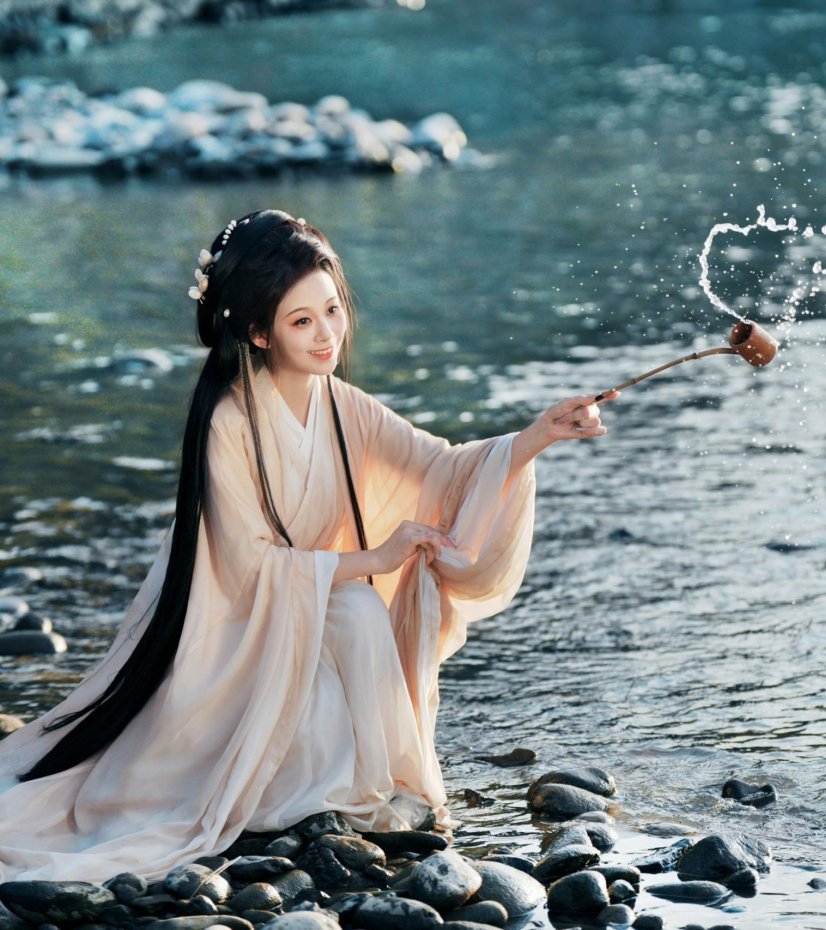 洛宁-唐 – 《魏晋风人像拍摄》[18P]