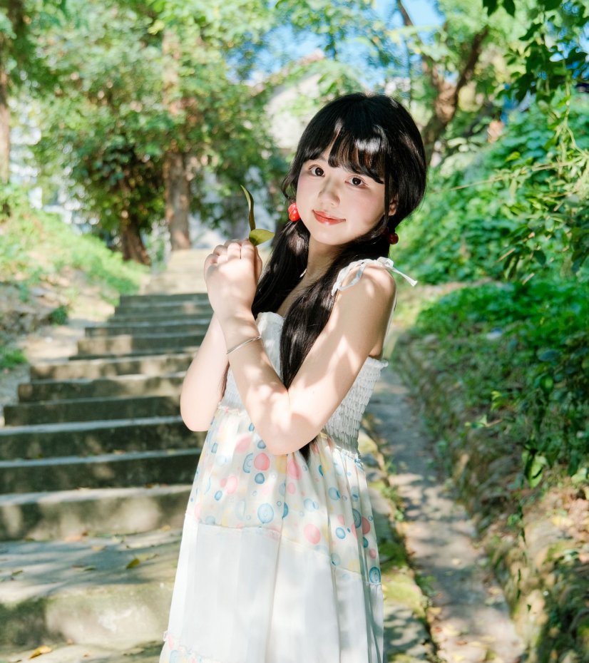 小梨花儿 – 《绿色夏日》[26P]