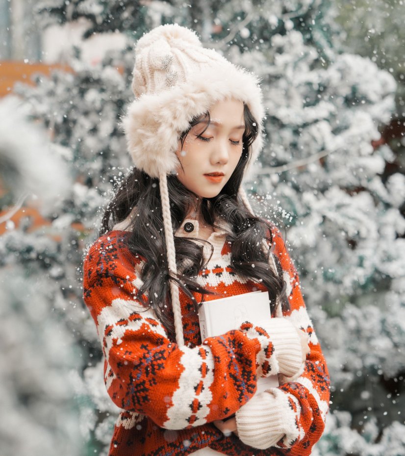 小清 – 《圣诞人像拍照》[27P]