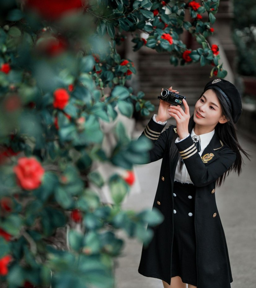 洛宁-唐 – 《日系人像拍摄-山茶花-小玉子》[32P]